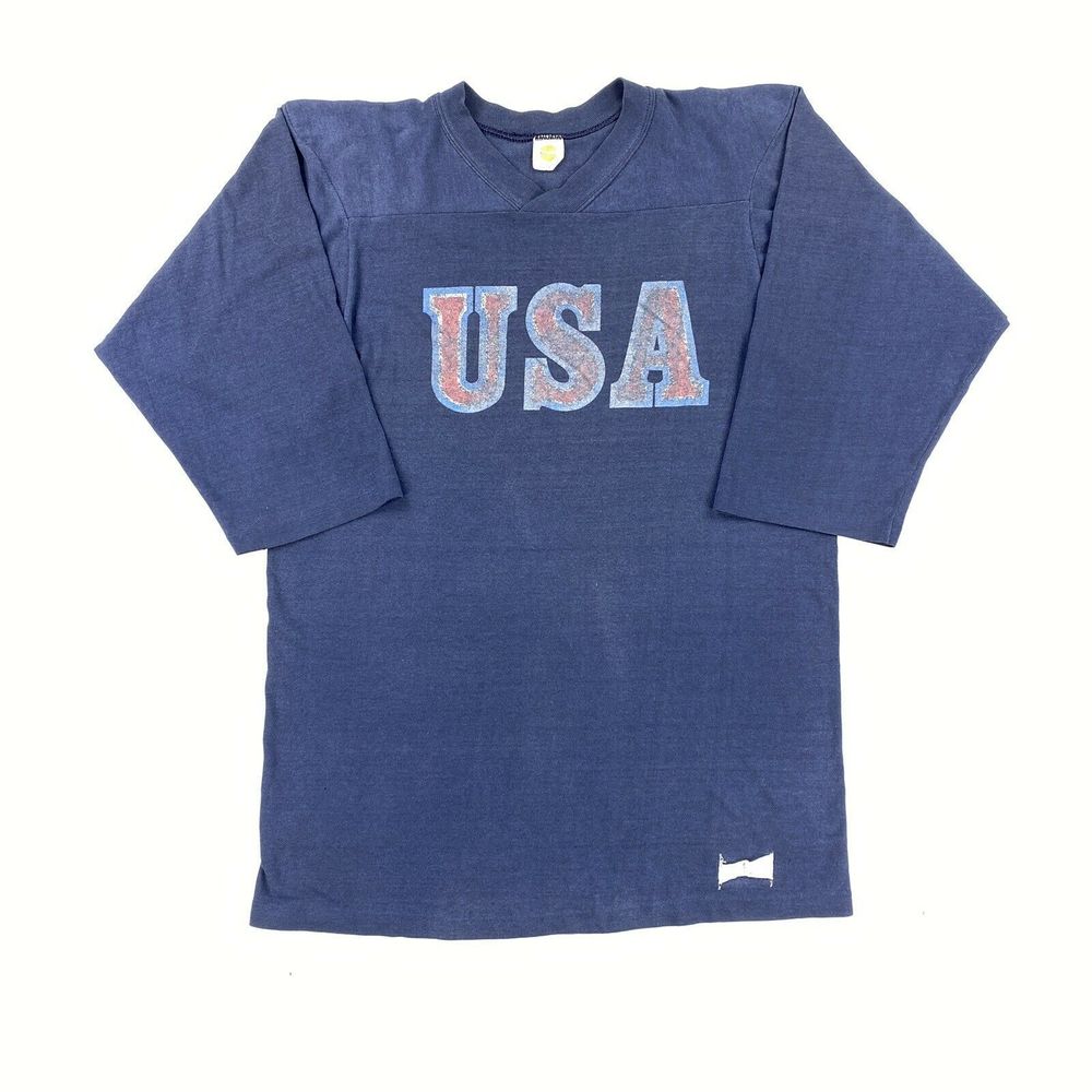 Vintage 70’s 80’s USA Football Jersey T-Shirt